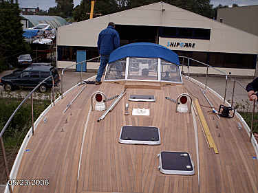 Shipcare teakdek op staal